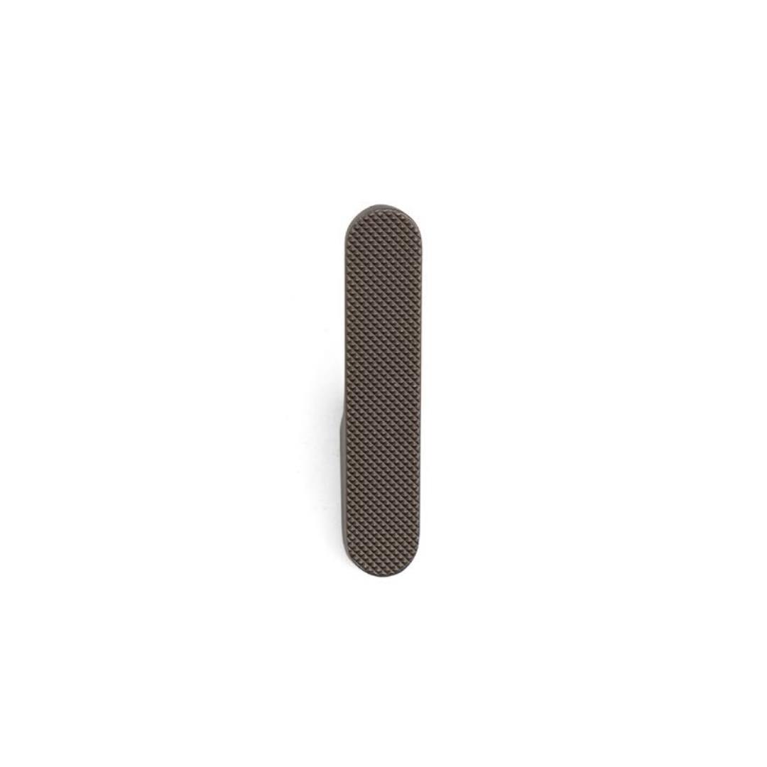2412 Duvara Monte Tırtıklı Askı Koyu Bronz Saten Renk 9 cm