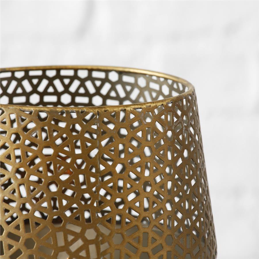 3Lü Gold Rüzgar Lamba  7Cm-10Cm-13Cm Seti