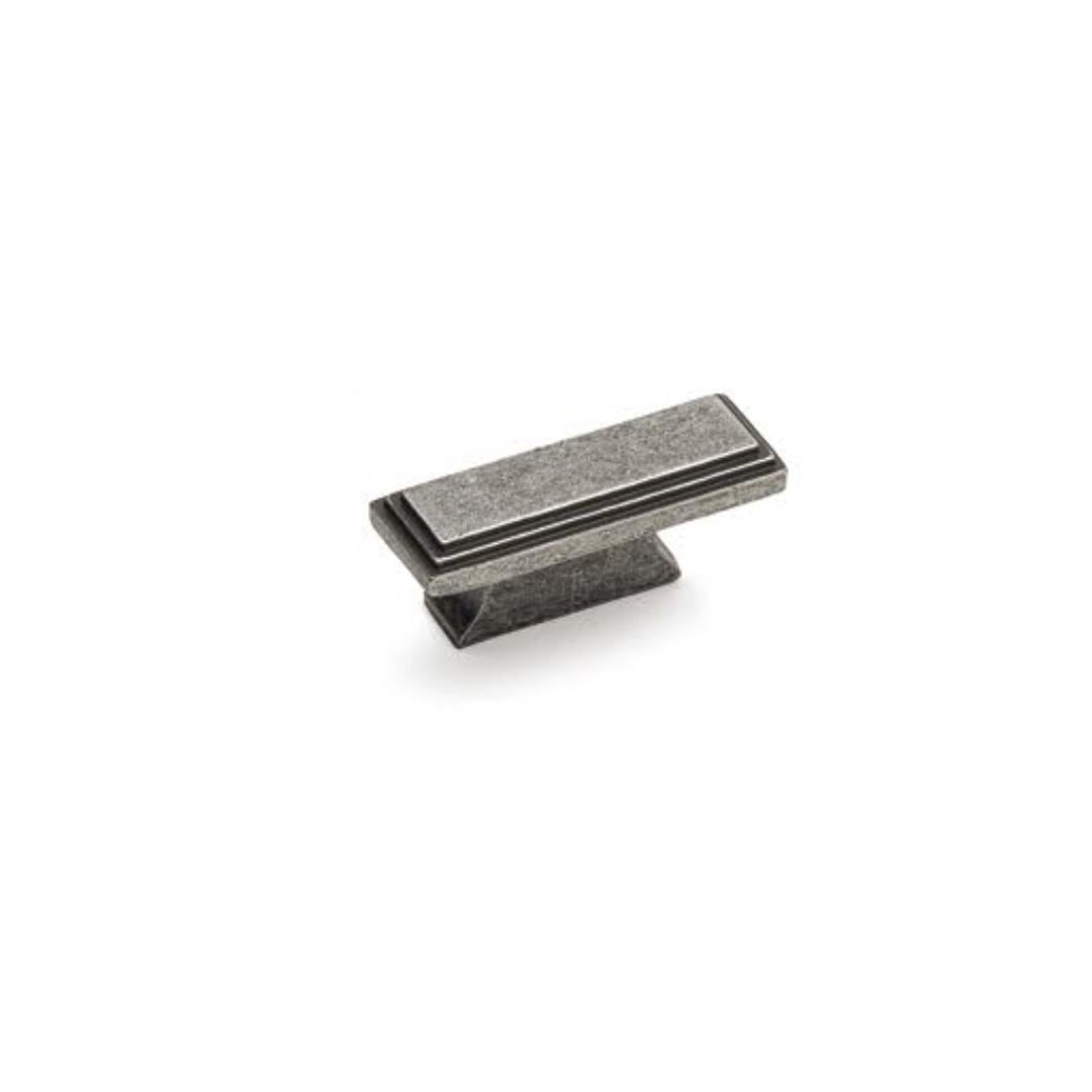 4237 Düğme Kulp Antik Gümüş Renk Çap 50 X 22 mm