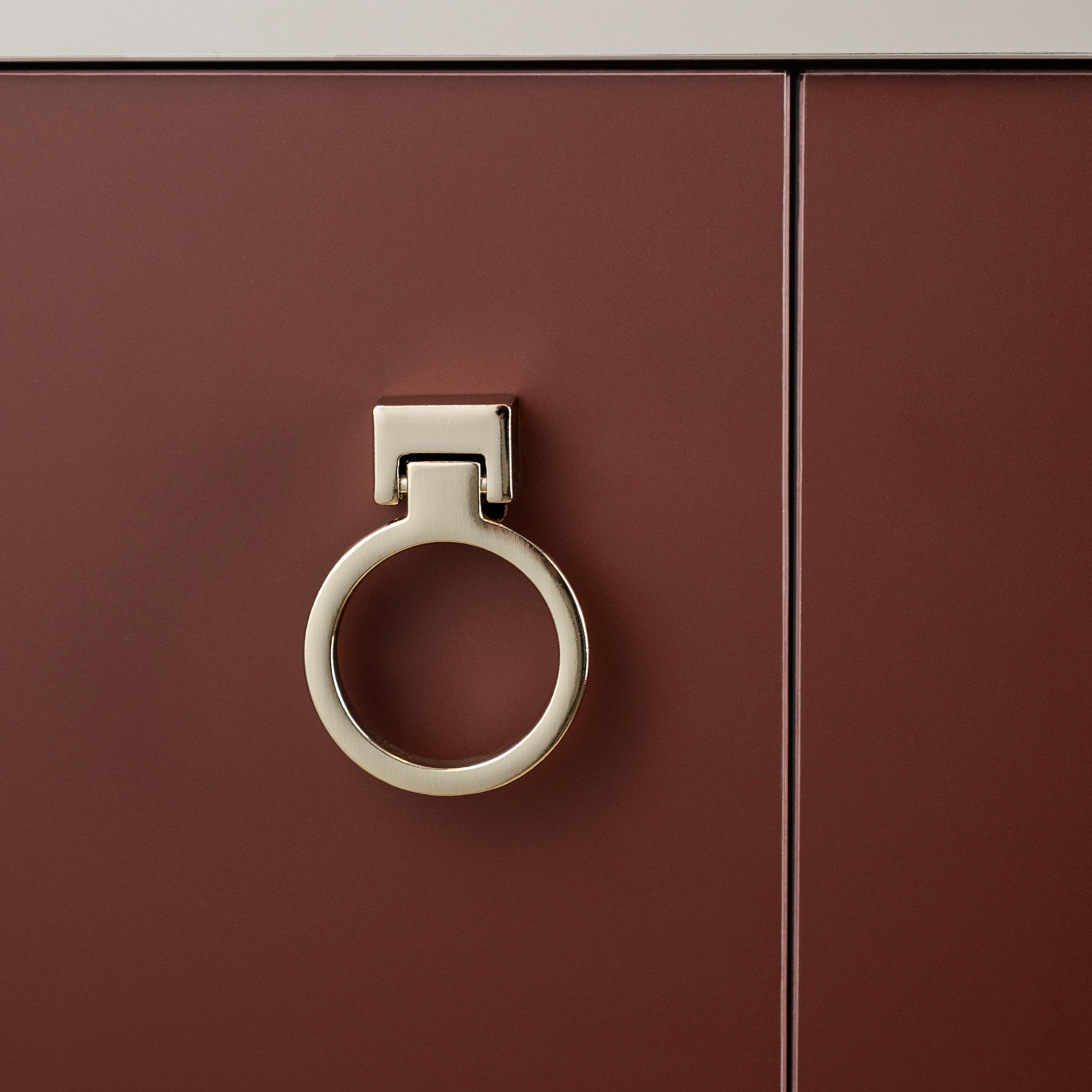 4624 Sallantılı Kulp Krom Renk Çap 50 Mm 