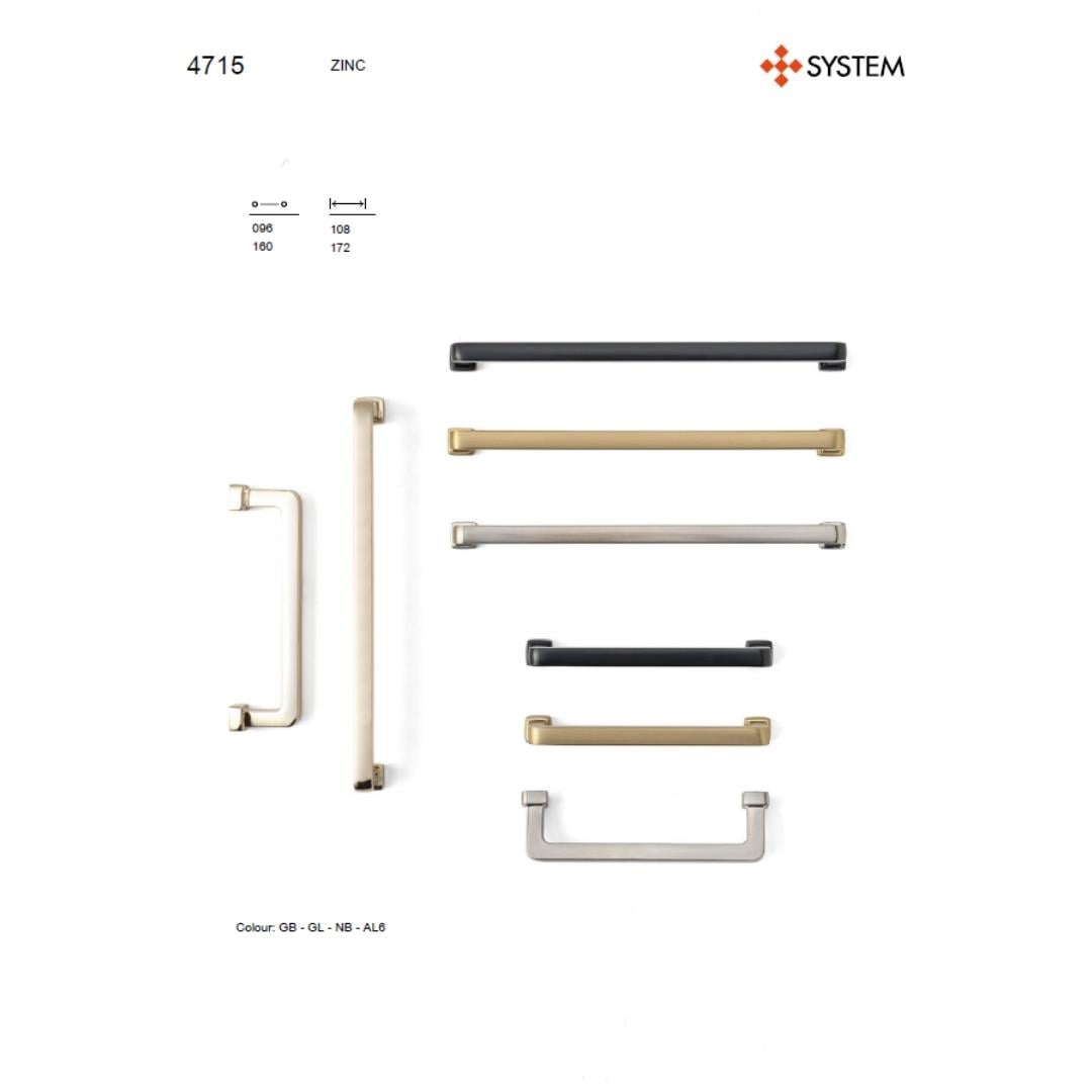 4715 Modern Kulp Gold Renk
