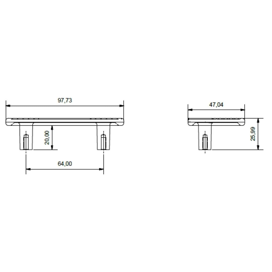 4822 Harmonique Kulp Antik Renk Tek Adet Yarım
