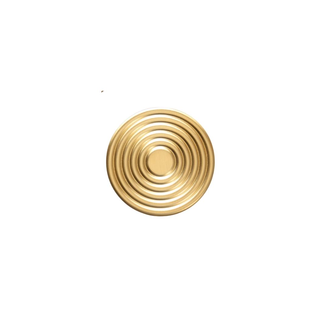 4823 Harmonique Kulp Altın Saten Renk Çap: 60 mm