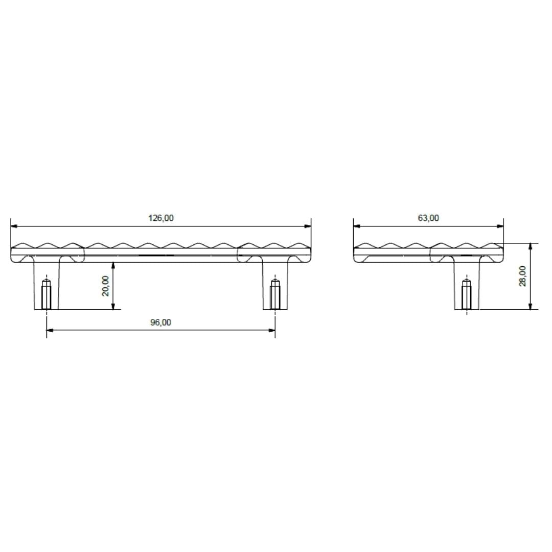 4838 Harmonique Kulp Antik Renk Tek Adet Yarım