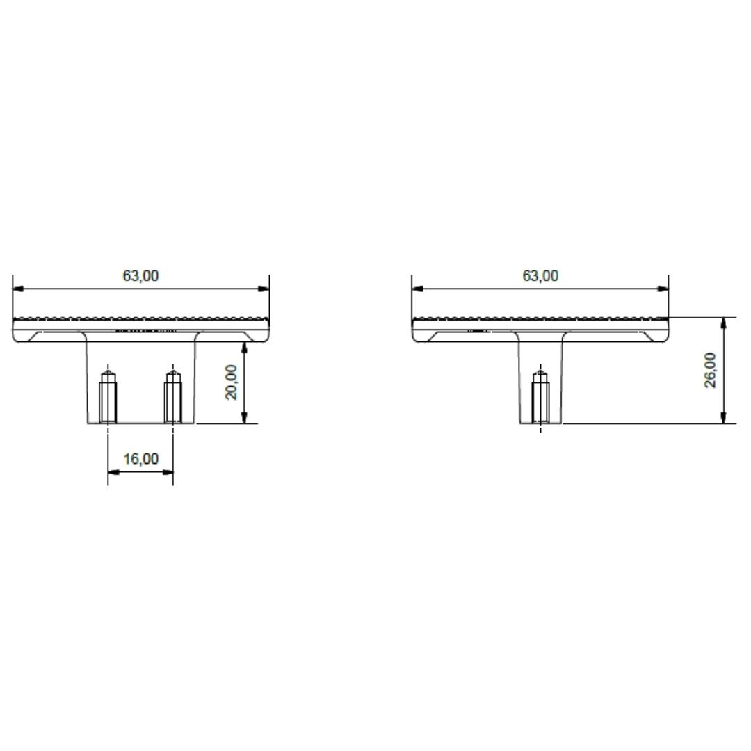 4840 Harmonique Kulp Antik Renk 16 mm