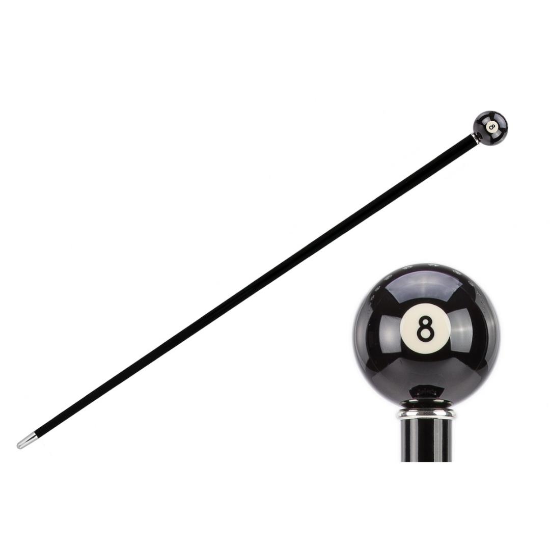 Bilardo Havuzu 8-Top Figürlü Baston 92 Cm 