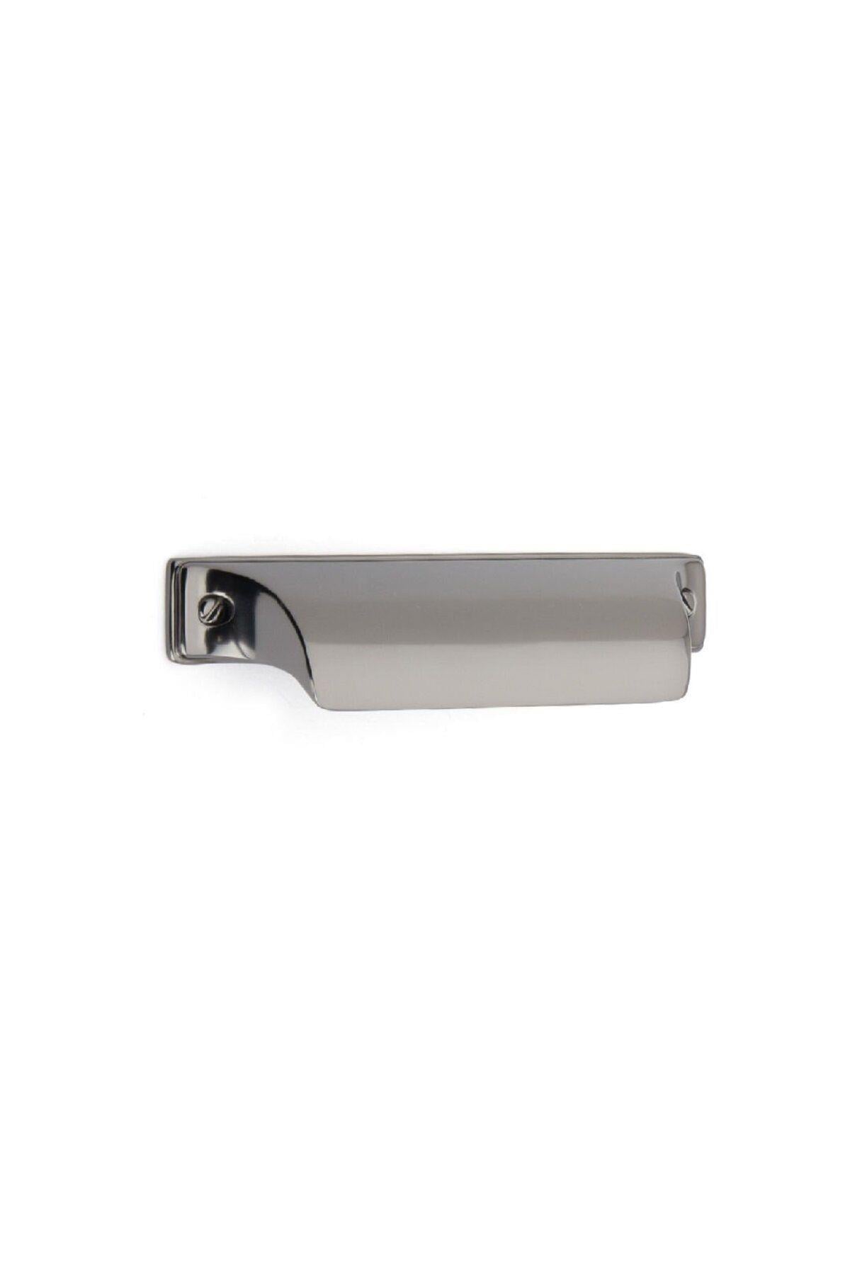 4523 Parlak Nikel Renk Tas Kulp 64 Mm