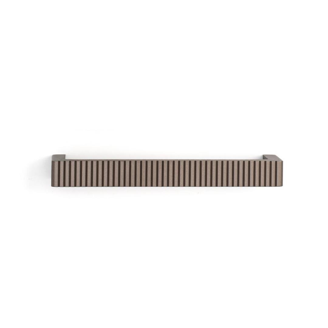 6721 Klasik Çizgili Kulp Koyu Bronz Saten Renk