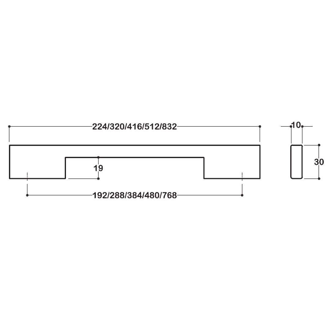 7327 Modern Kulp Antik Renk
