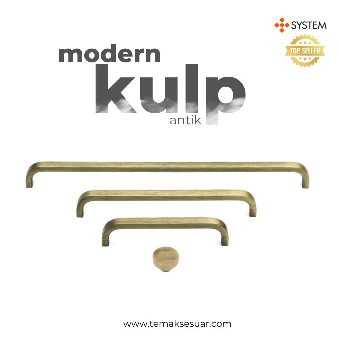 8640 Antik Renk Modern Kulp