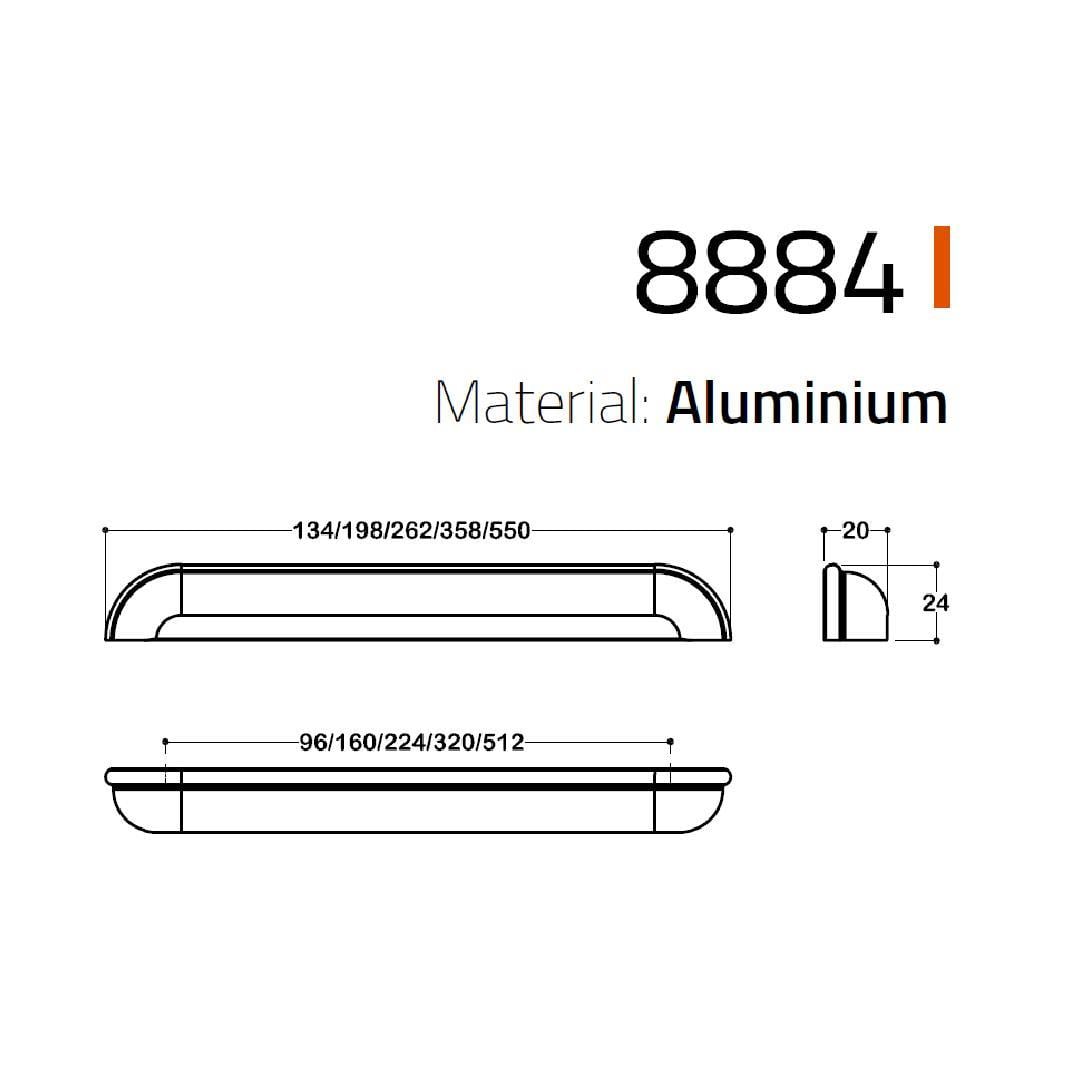 8884 Rose Renk Tas Kulp