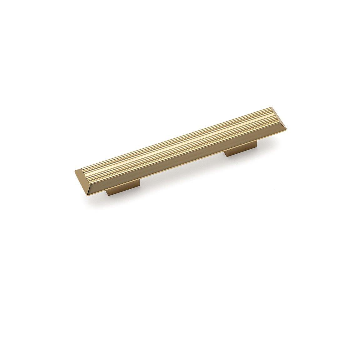 9000 Line-Çizgili Kulp Altın Renk Tek Adet 96 Mm
