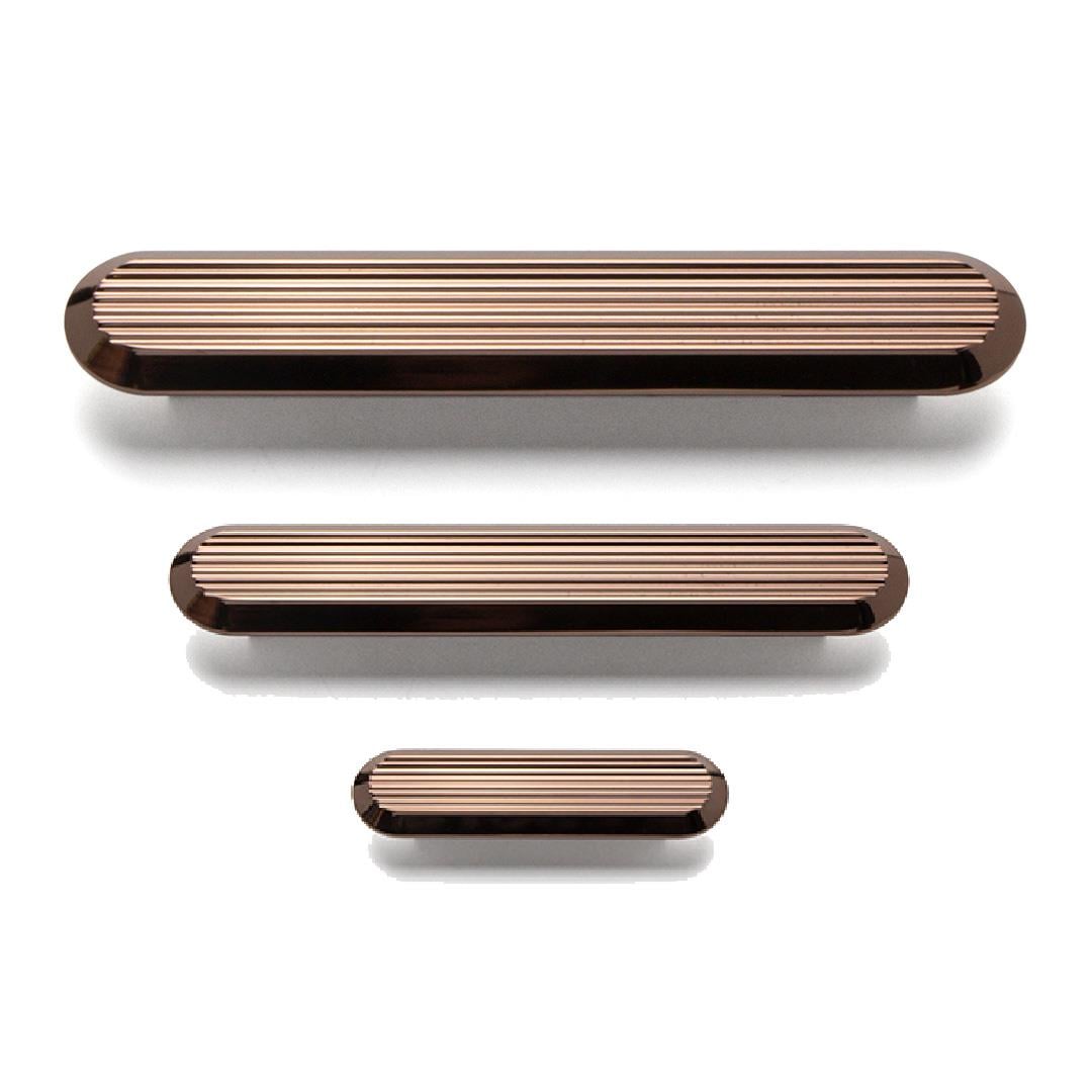 9020  Line-Çizgili Kulp Rose Renk