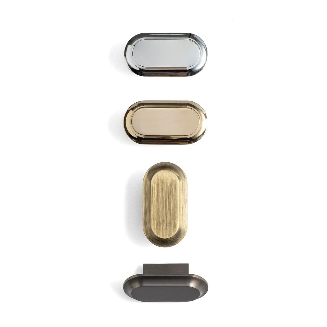 9102 Line-Çizgili Kulp Antik Renk  16 Mm