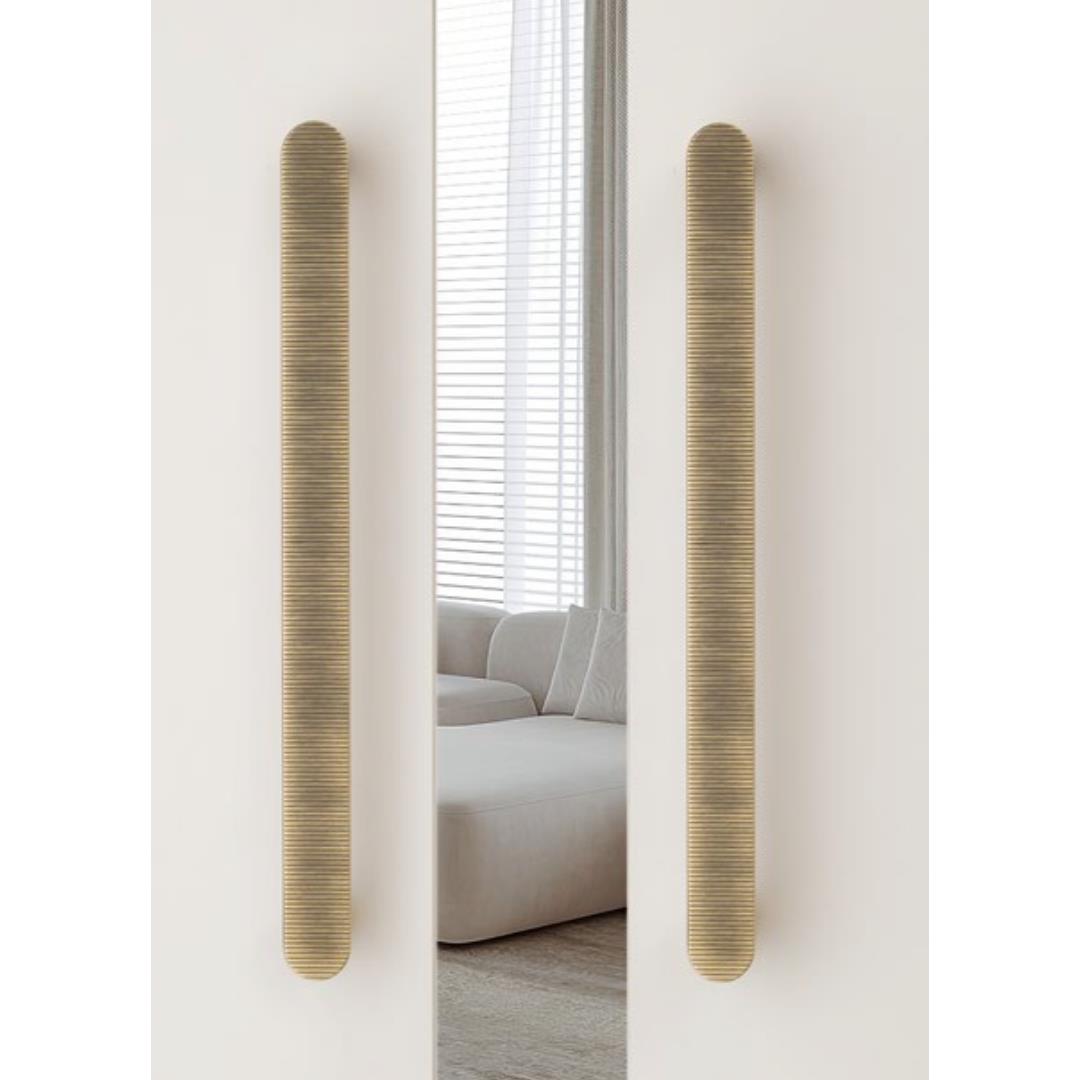9408 Çekme/Sürgü Kapı Kolu Antik Renk 27.6 cm