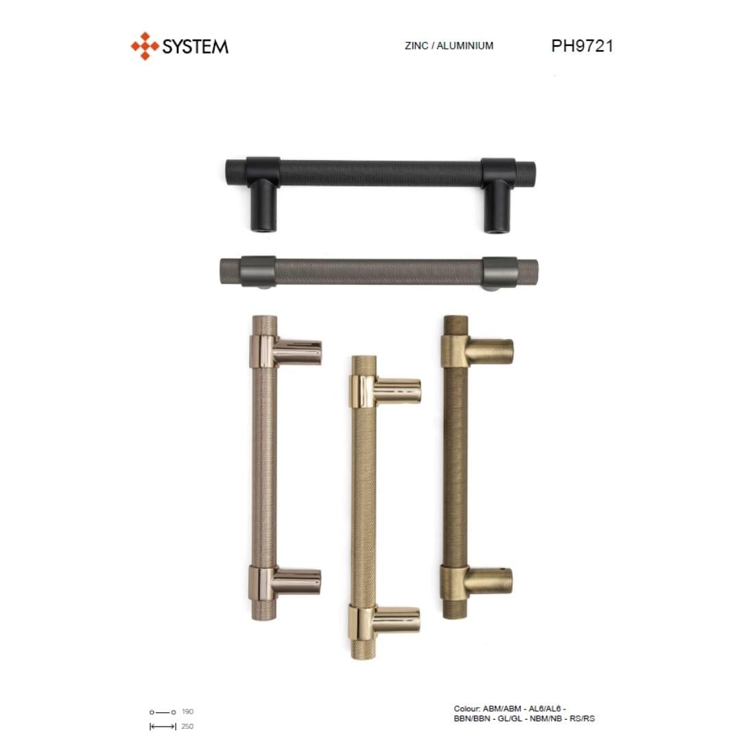 9721 Çekme Kolu Saten Renk 19 Cm