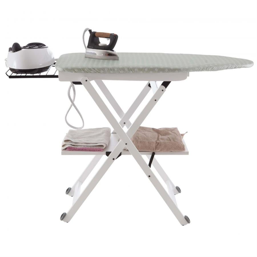 Stırocomodo Kiraz Ağacı Ahşap Ütü Masası Beyaz