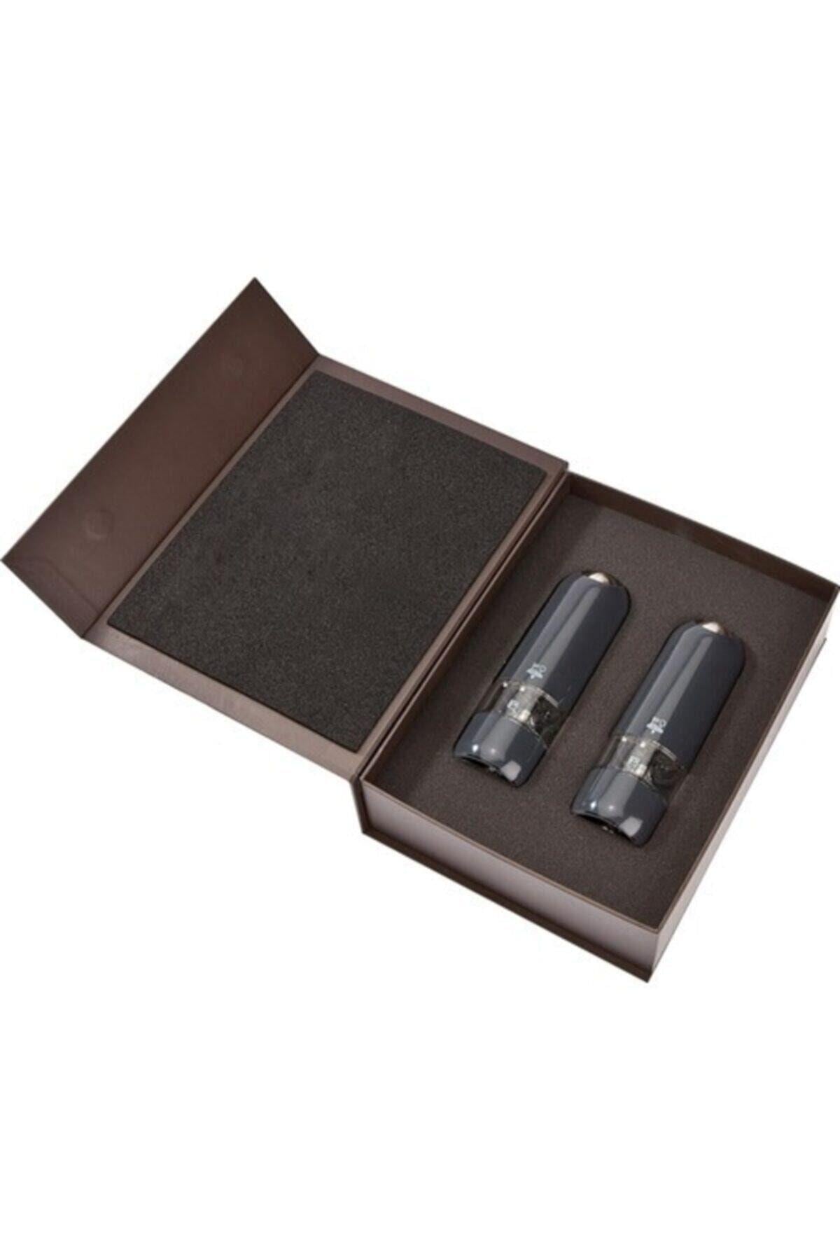 Alaska Quartz Karabiber Ve Tuz Değirmen Seti 17 Cm