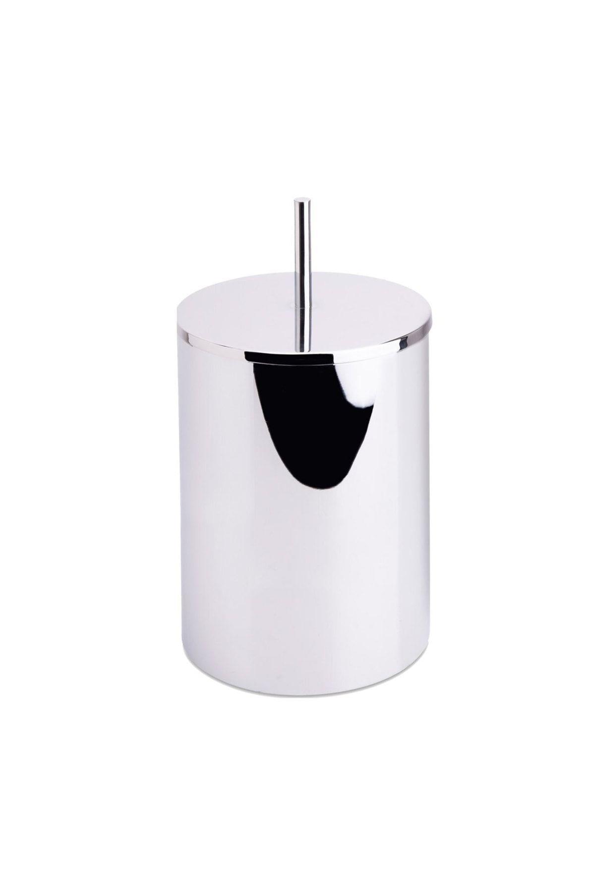 Banyo Çöp Kovası 3 Lt Krom 332x175x175 mm