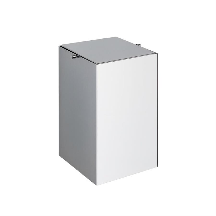 Banyo Çöp Kovası 4 L Krom 302x173x173 mm