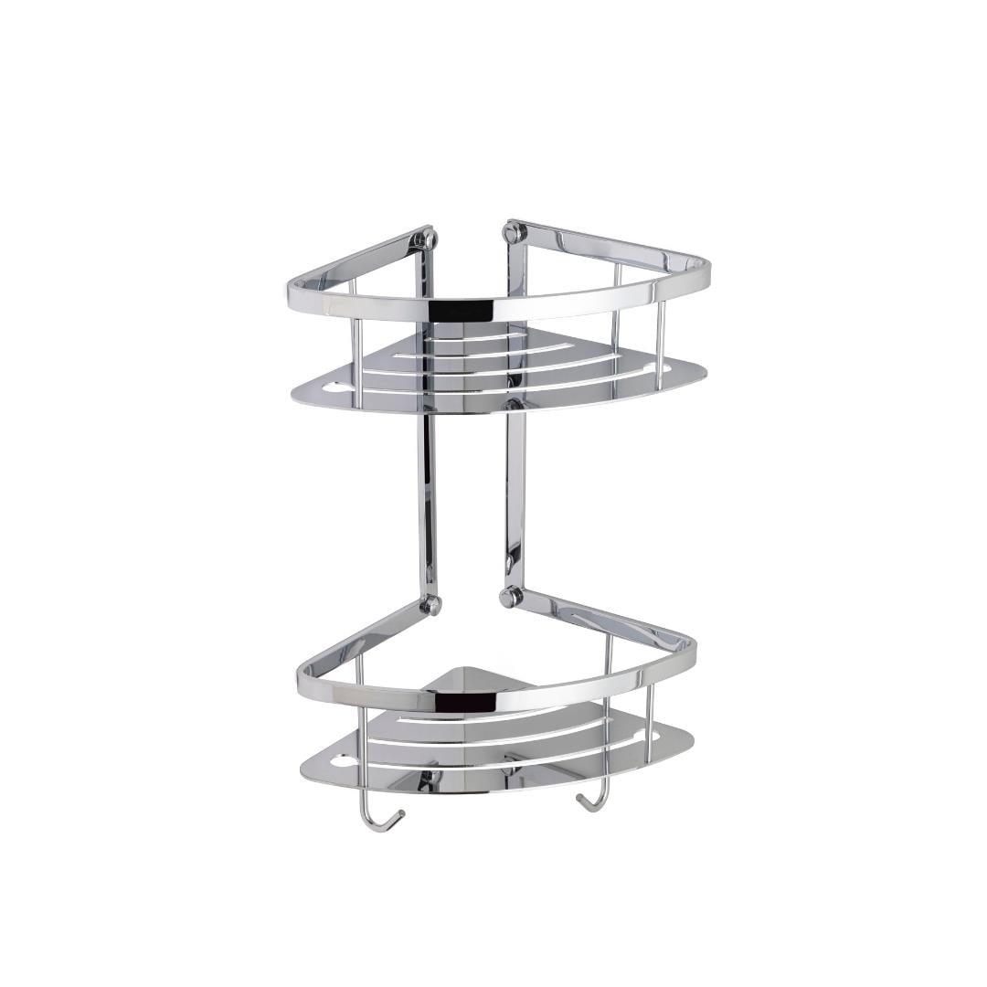Banyo Duş Raf Sistem Krom Renk 427X197X280 Mm