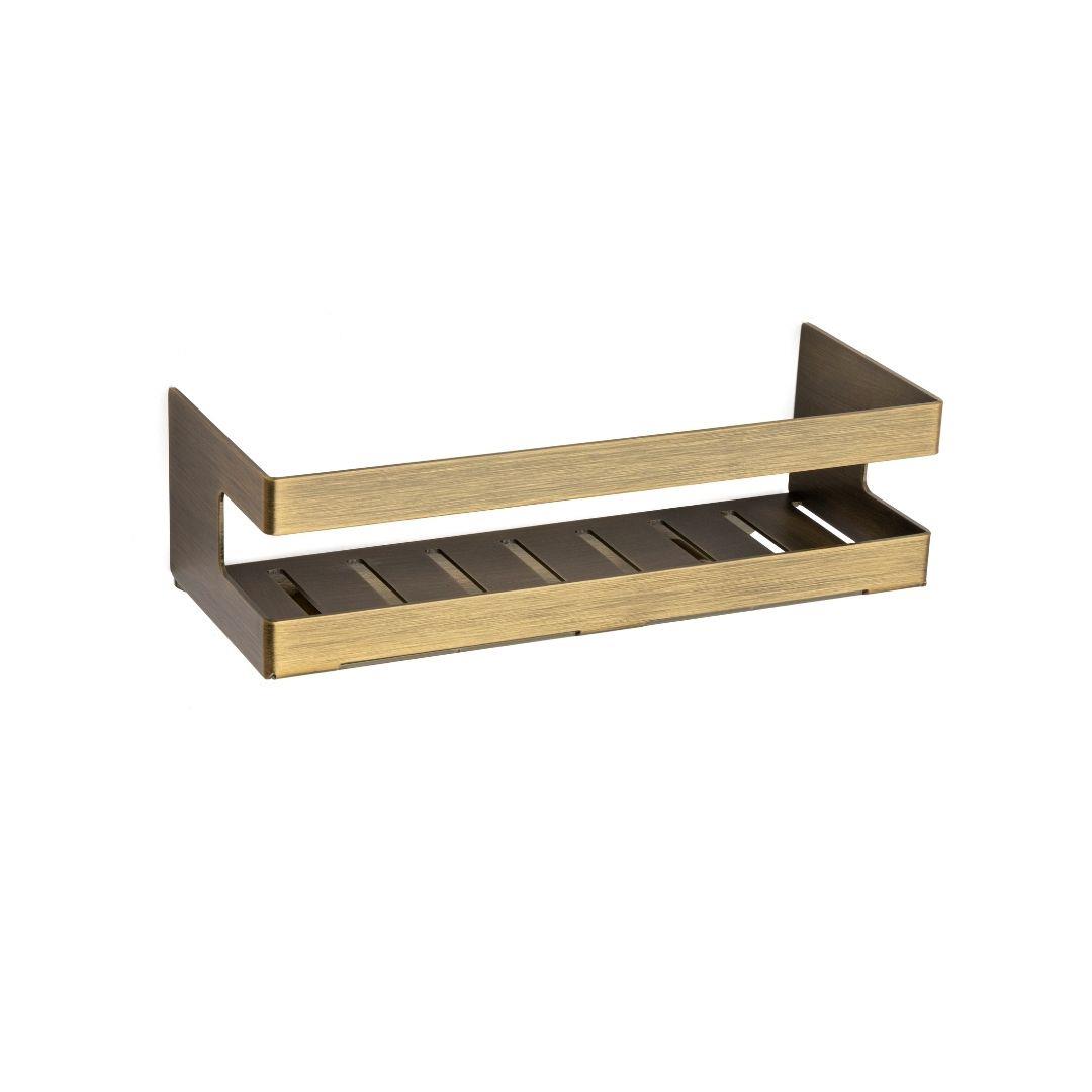 Duvara Monte Banyo Duş Raf Sistemi Antik 25 cm