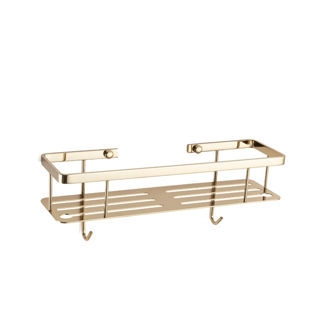 Banyo Duş Raf Sistemi Gold Renk 152X112X402 Mm