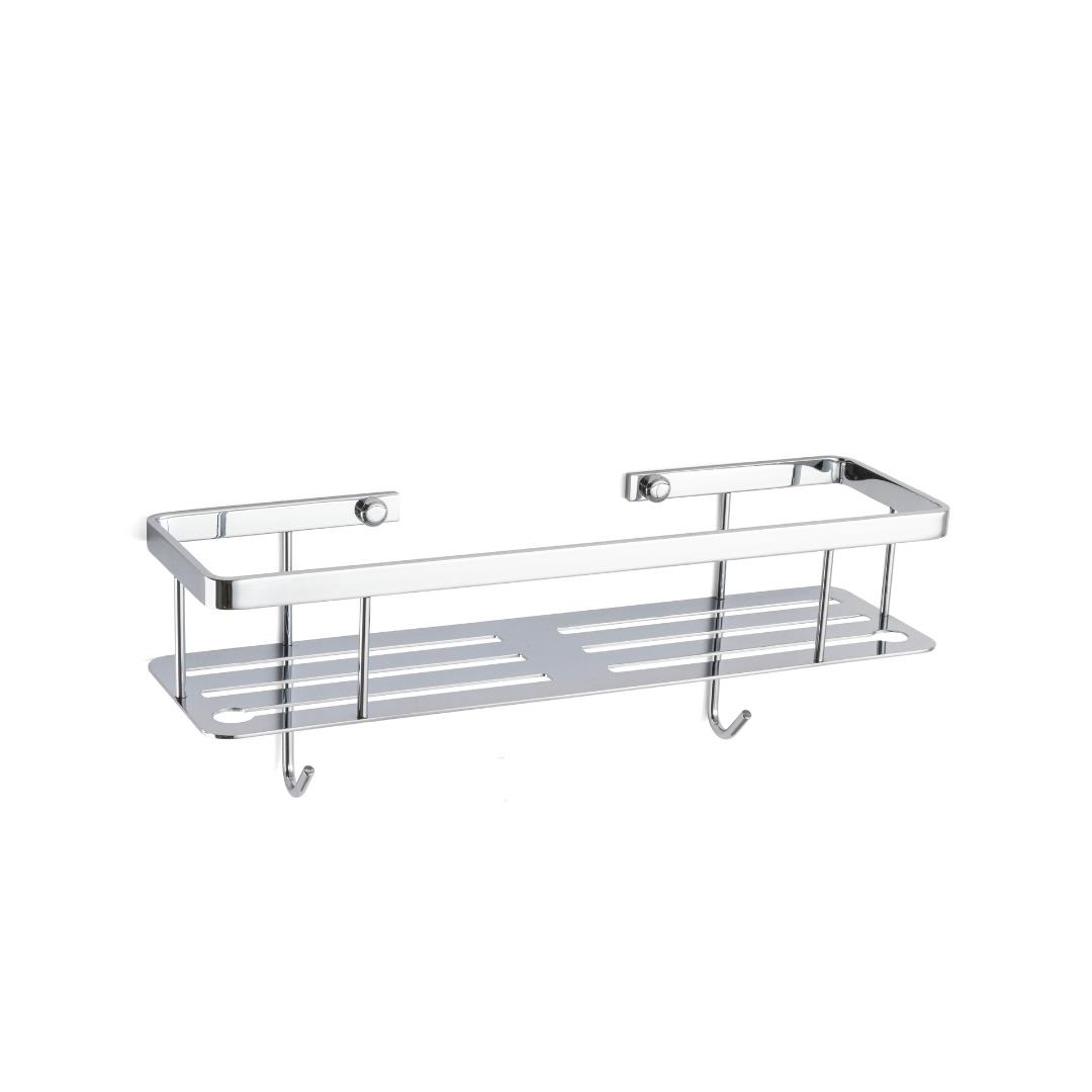 Banyo Duş Raf Sistemi Krom Renk 152X112X402 Mm