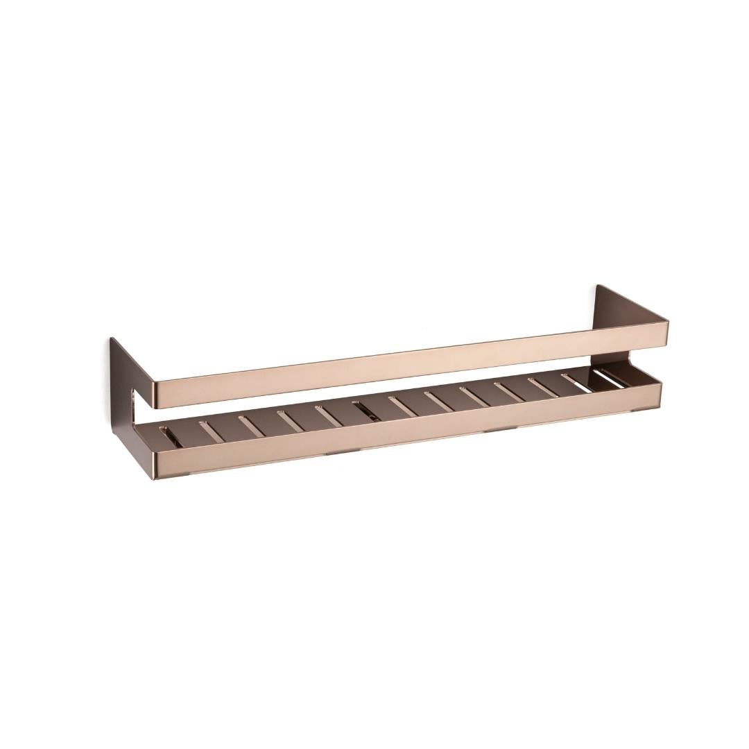 Duvara Monte Banyo Duş Raf Sistemi Rose 40 cm