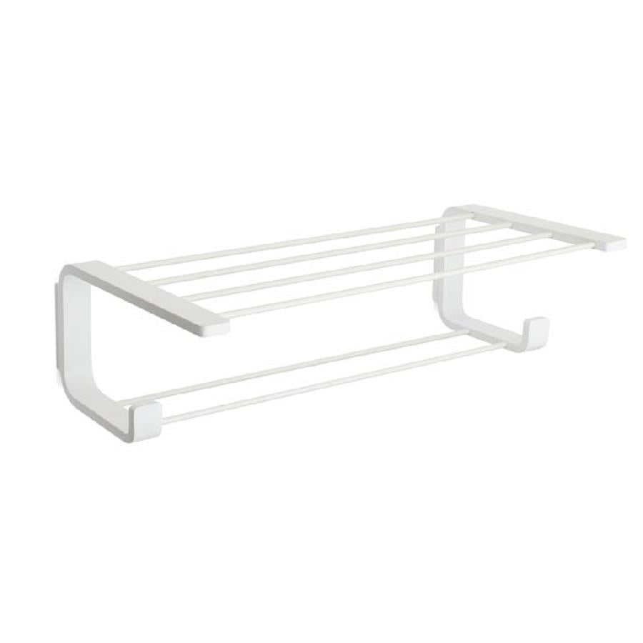 Banyo Havlu Rafı Beyaz Renk 140X269X500 Mm