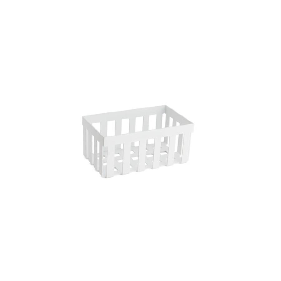 Tezgah Üstü Banyo Havluluk Sepet Beyaz 20 cm