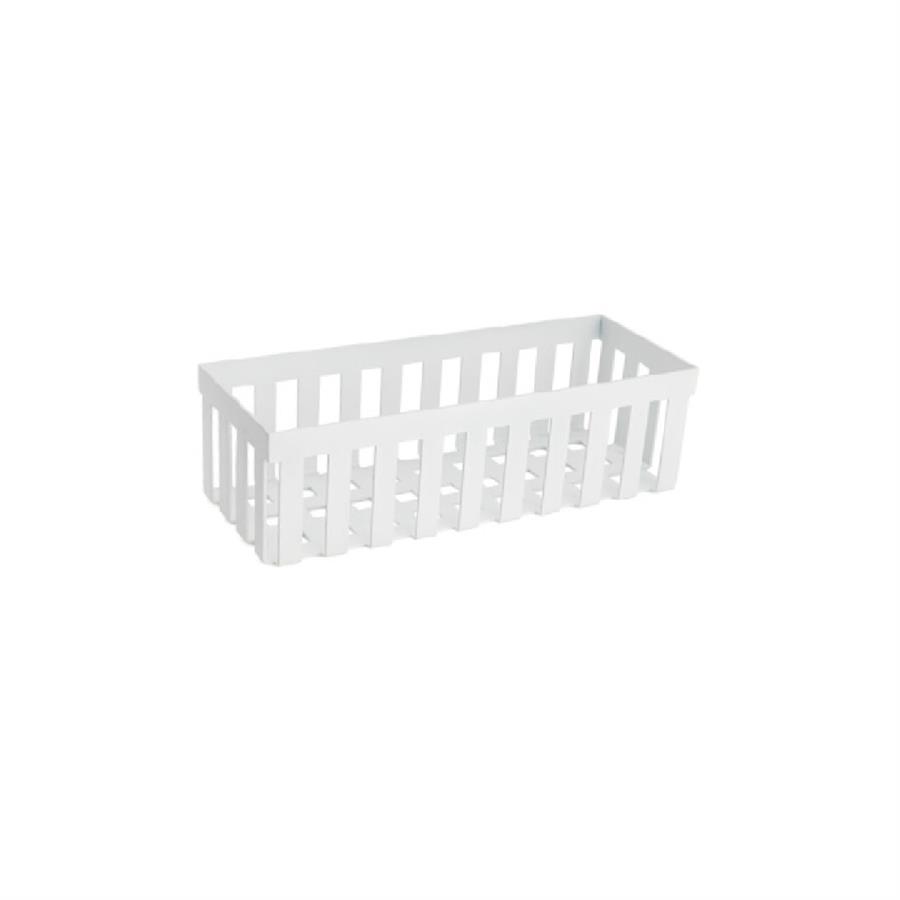 Tezgah Üstü Banyo Havluluk Sepet Beyaz 31 cm