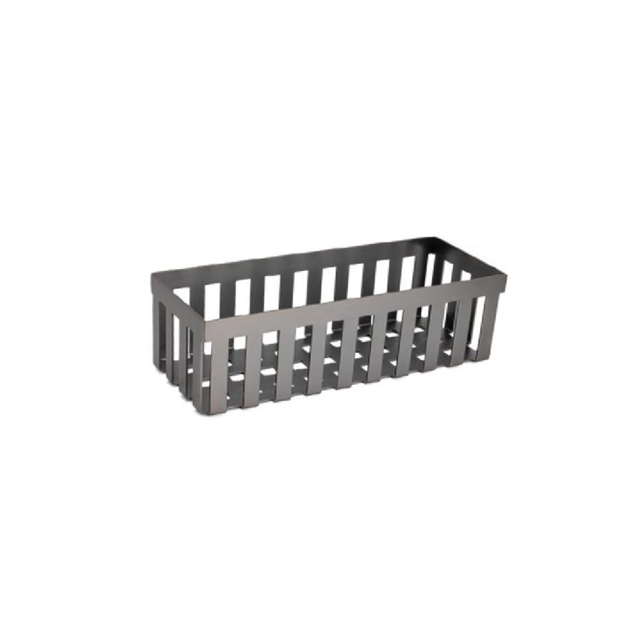 Tezgah Üstü Banyo Havluluk Sepet Füme 31 cm
