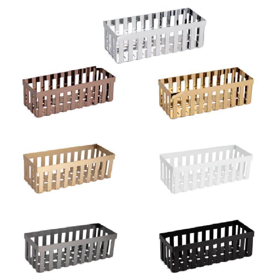 Tezgah Üstü Banyo Havluluk Sepet Krom 31 cm