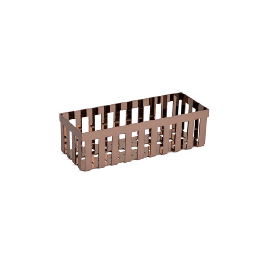 Tezgah Üstü Banyo Havluluk Sepet Rose 31 cm