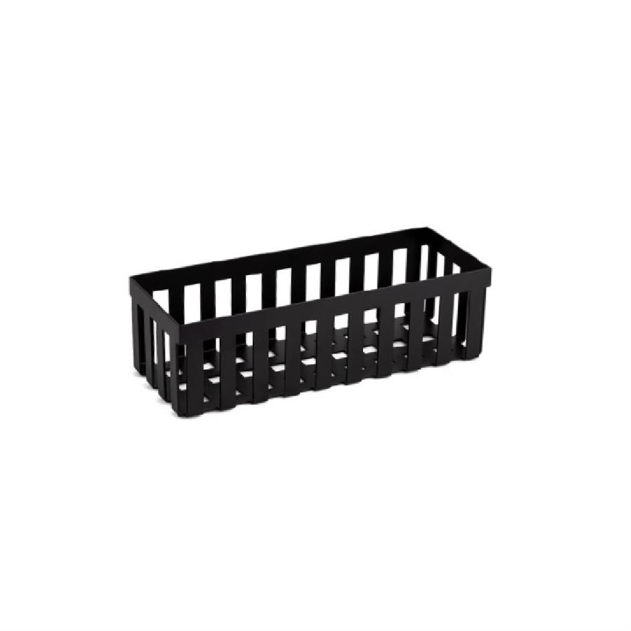 Tezgah Üstü Banyo Havluluk Sepet Siyah 31 cm