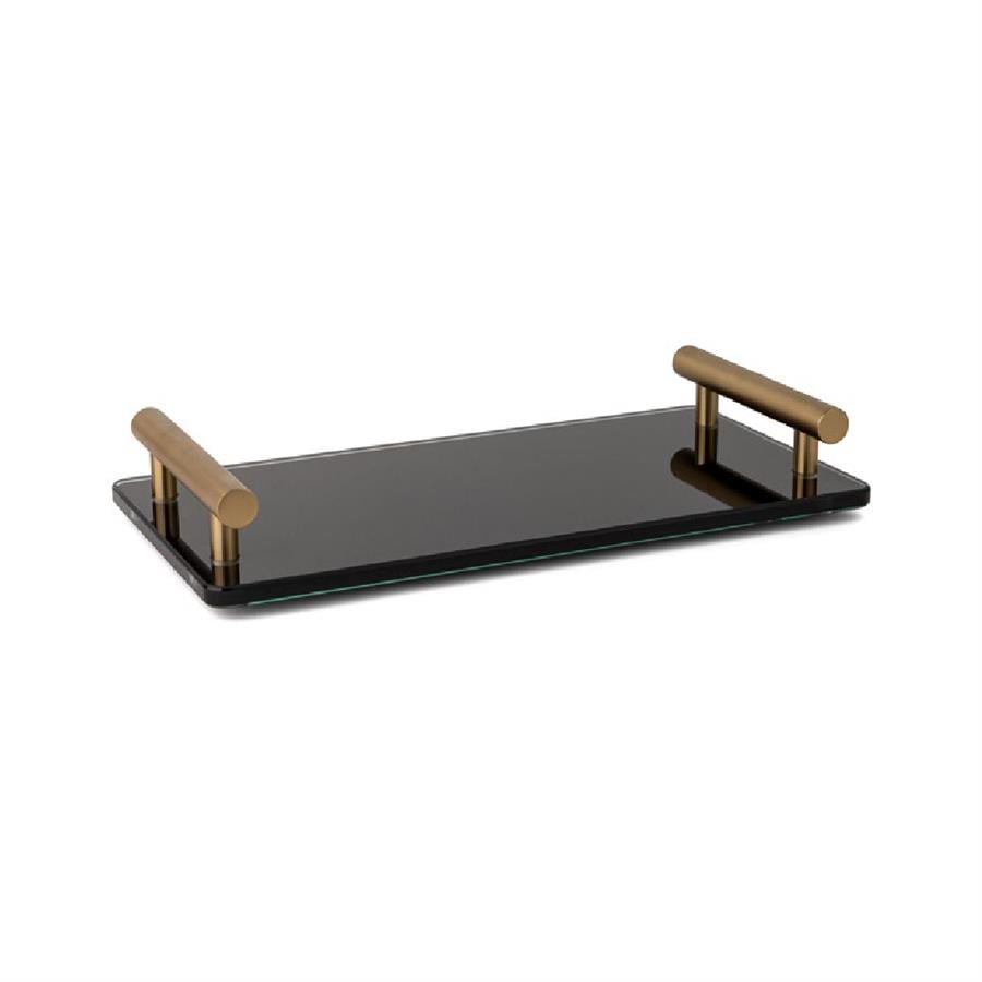 Banyo Tepsisi Cam/Gold Branch Renk 54X170X330 Mm