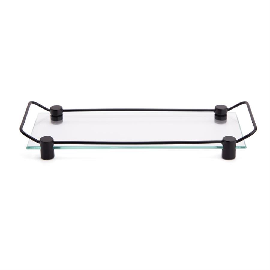 Banyo Tepsisi Cam/Siyah 36X125X312 Mm