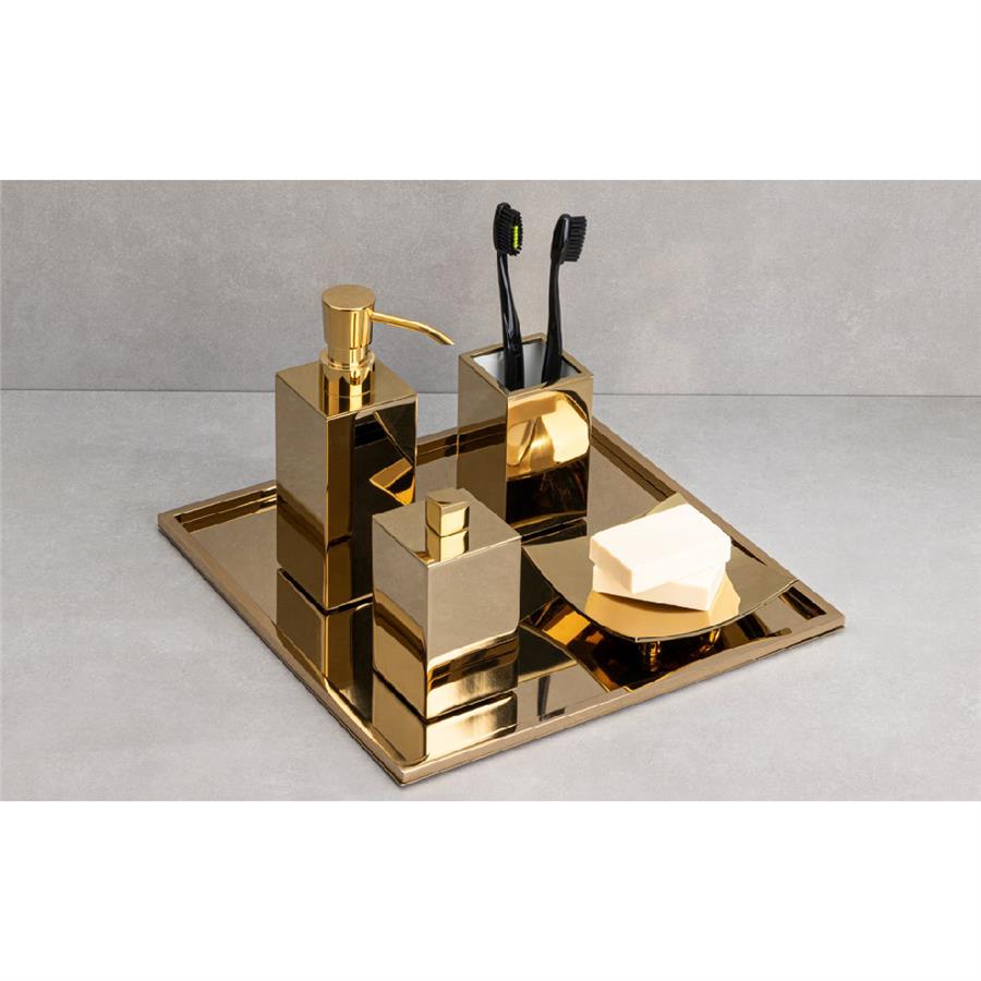 Tezgah Üstü Banyo Tepsi Gold 12x131x301 mm