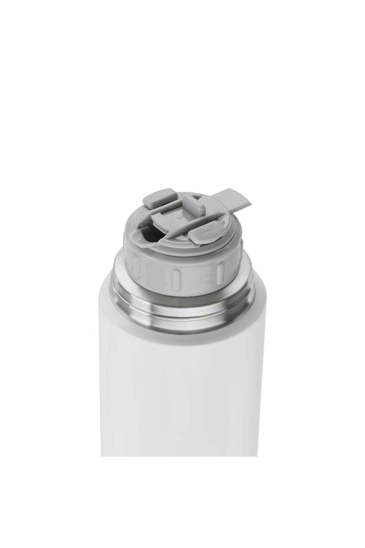 Bardaklı Termos 1 Lt Beyaz