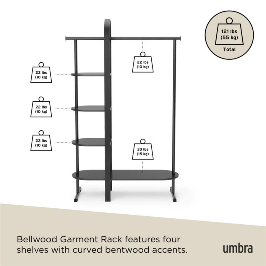 Bellwood Elbise Rafı Geceyarısı Siyahı
