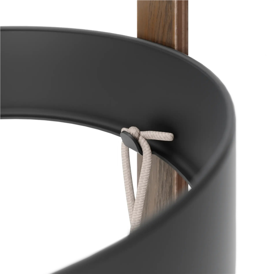 Bellwood Şemsiye Standı Siyah-Ceviz 68 cm