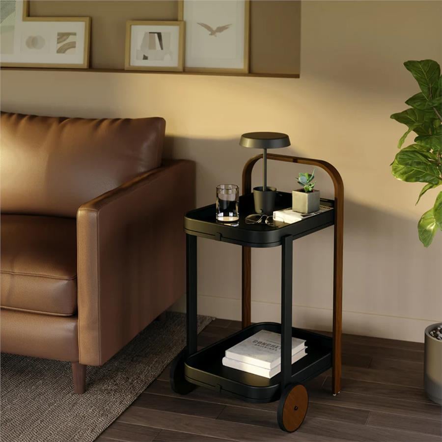 Bellwood Siyah Servis Arabası