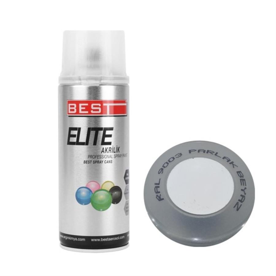 Best Elite Sprey Boya Ral 9003 Beyaz 400 Ml