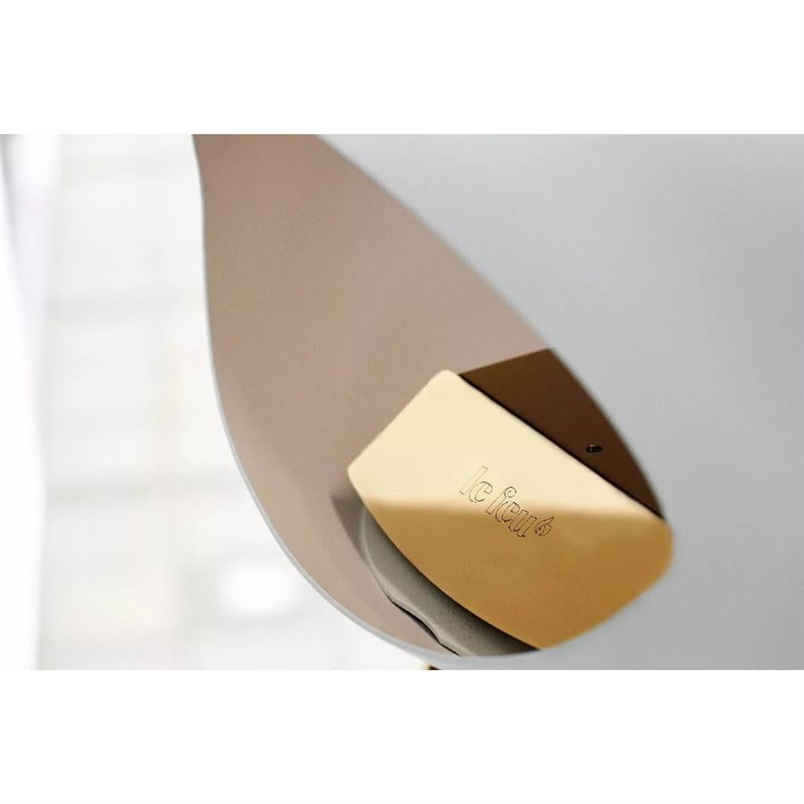 Beyaz Kubbe Şömine & Öğütülmüş Ahşap Cilalı Çelik Brülör (Büyük Ayak) / White Ground Wood High Polished Steel-Soaptreated Oak-Steel Burner