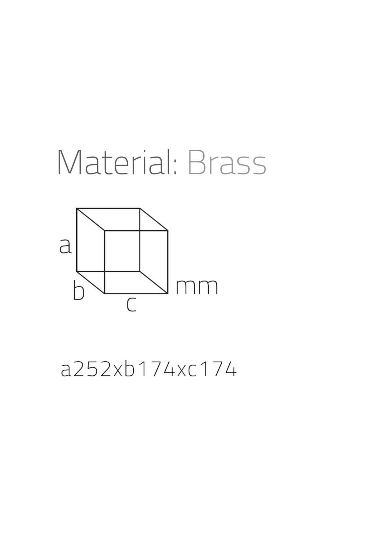 Banyo Çöp Kovası 3 Lt Beyaz|Krom 253x175x175 mm