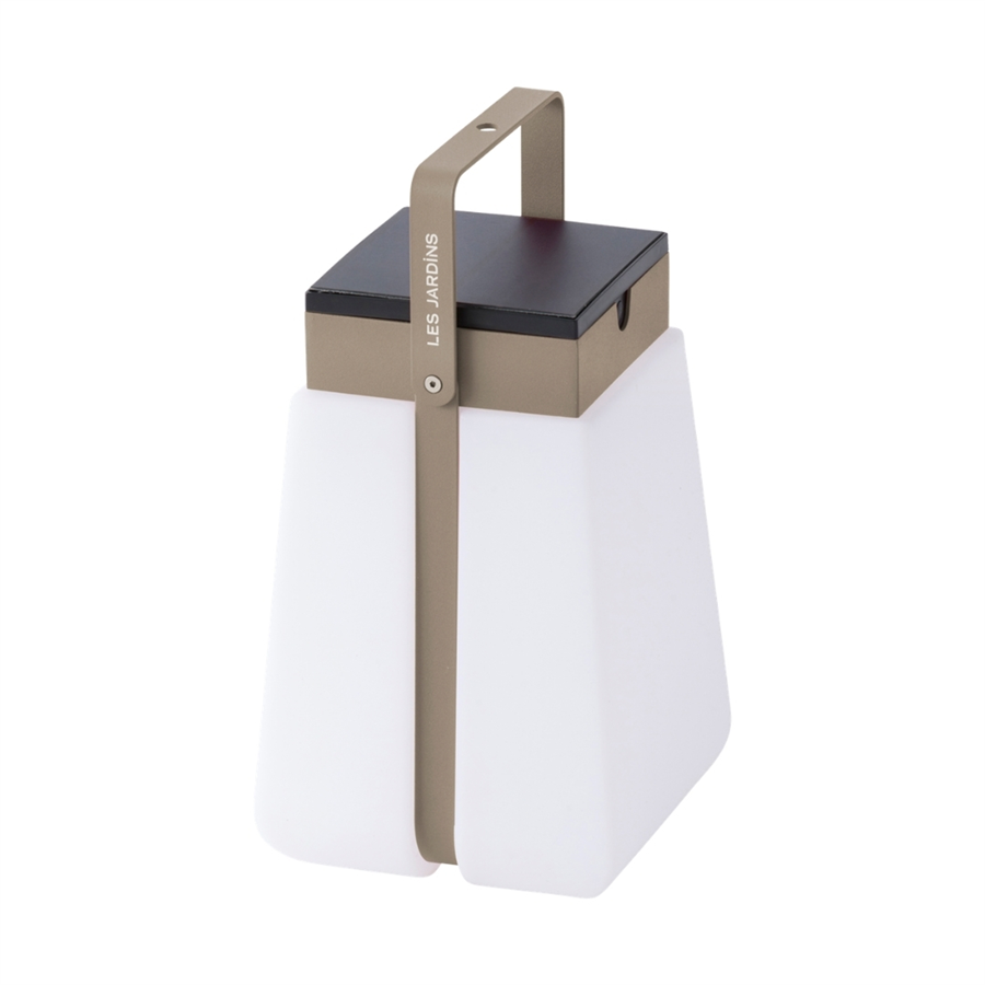 BUMP 500 Güneş Enerjili ve Şarj Edilebilir Fener 32 cm (Muskat Rengi Alüminyum)