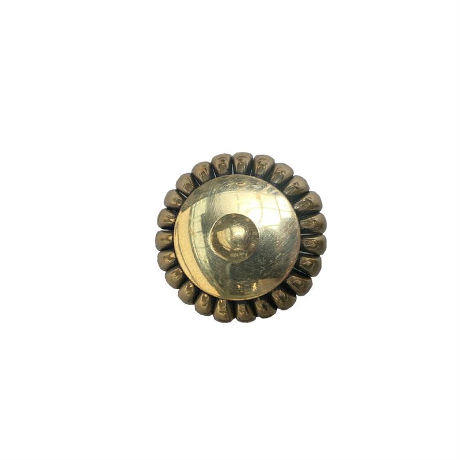 Çap 40Mm Sarı Düğme Kulp / Doğal Taş