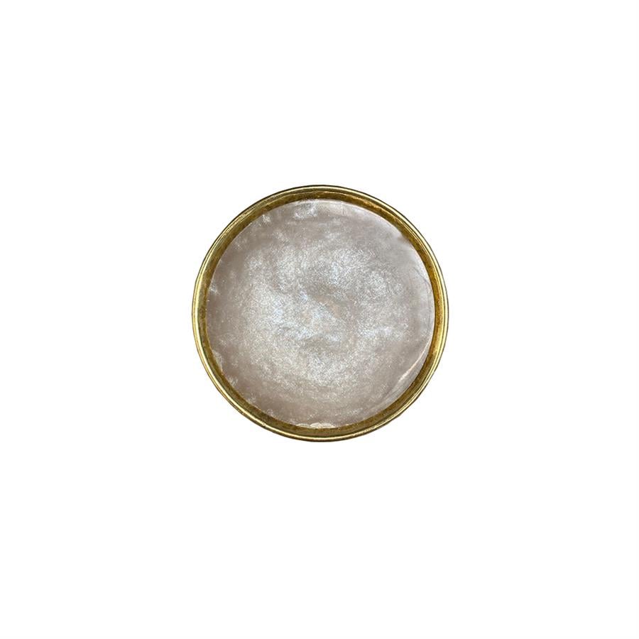 Çap 40Mm Sarı Düğme Kulp / Doğal Taş