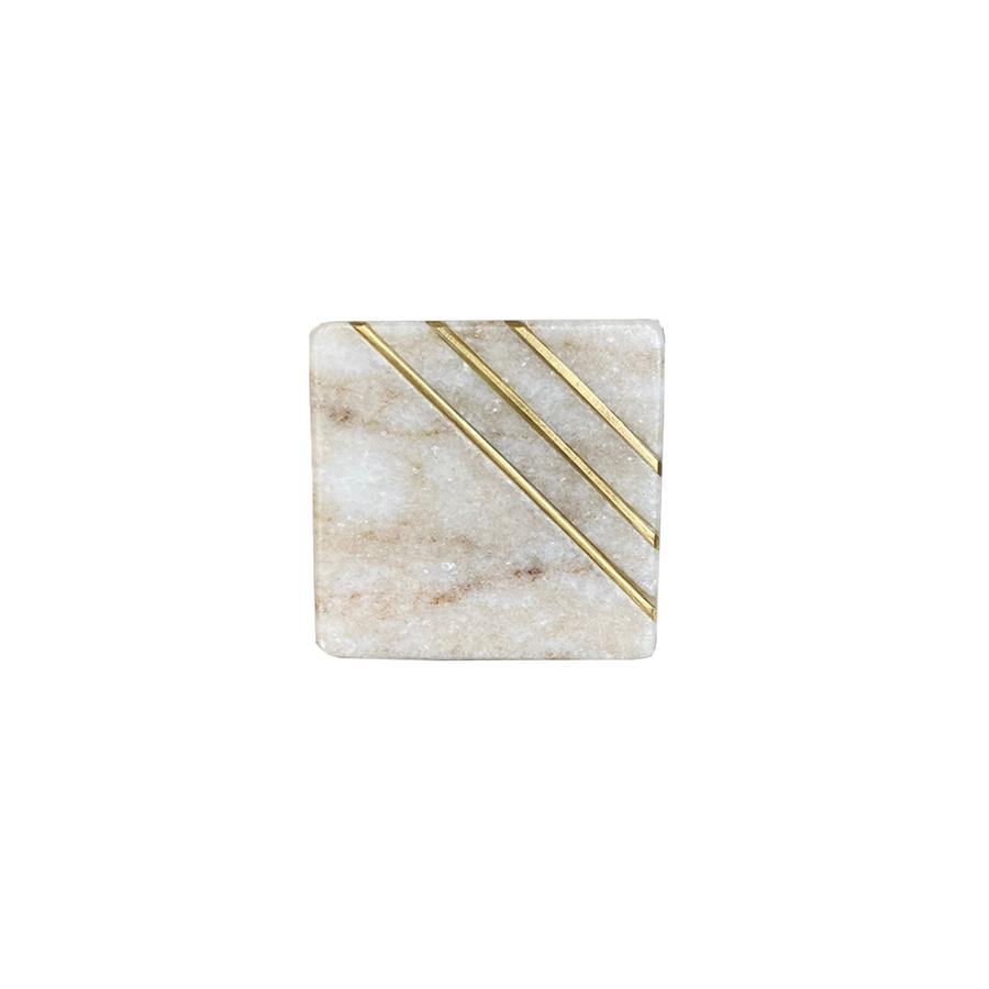 Çap 40X40Mm Kum/Mat Sarı Düğme Kulp / Doğal Taş